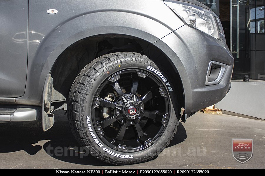 20x9.0 Ballistic Morax on NISSAN NAVARA NP300