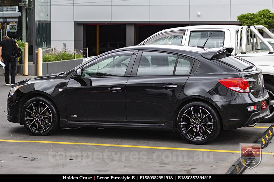 18x8.0 Lenso Eurostyle E ESE on HOLDEN CRUZE