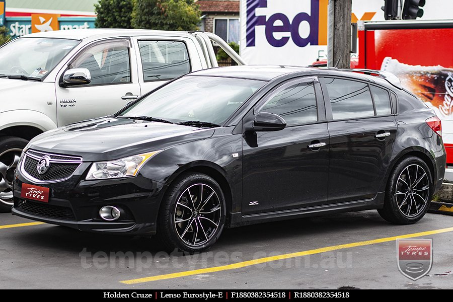 18x8.0 Lenso Eurostyle E ESE on HOLDEN CRUZE