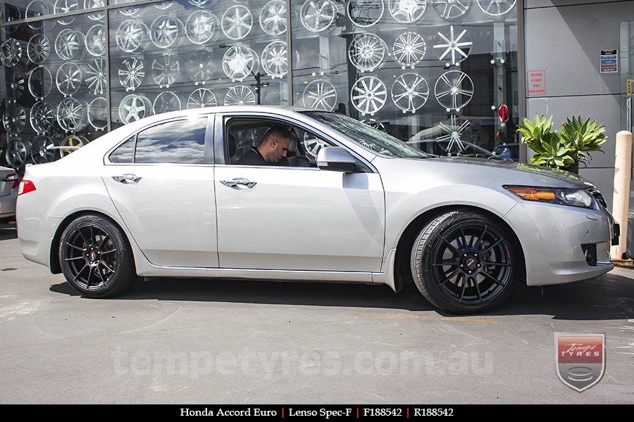 18x8.5 Lenso Spec F MB on HONDA ACCORD