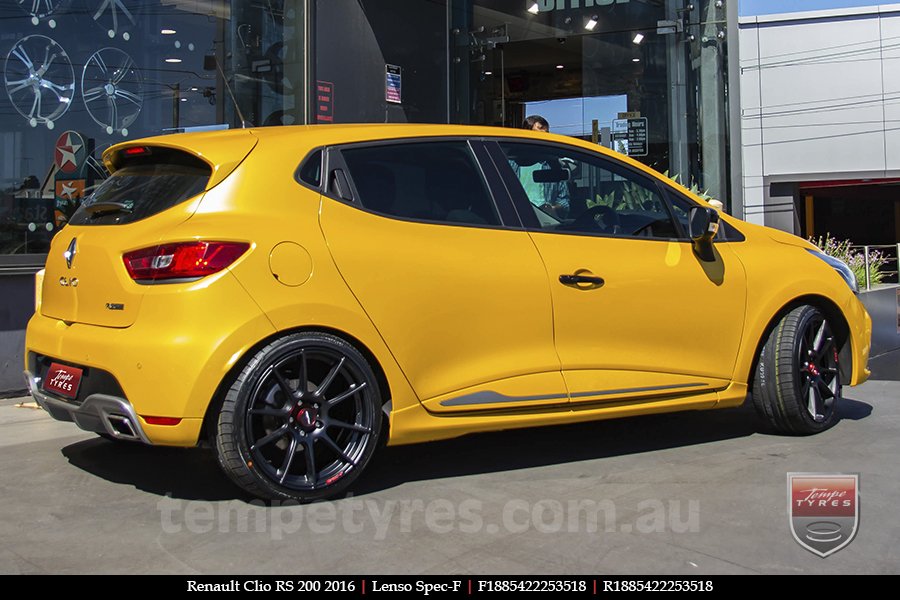 18x8.5 Lenso Spec F MB on RENAULT CLIO