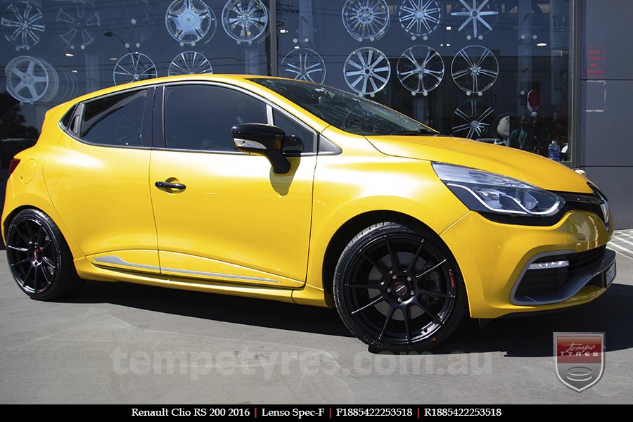 18x8.5 Lenso Spec F MB on RENAULT CLIO