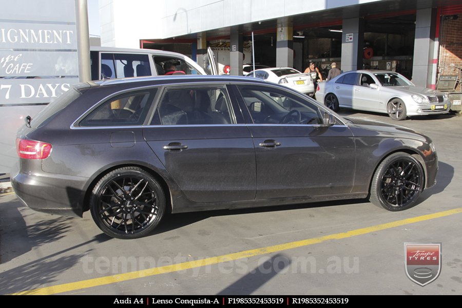 19x8.5 19x9.5 Lenso Conquista A CQA MK  on AUDI A4