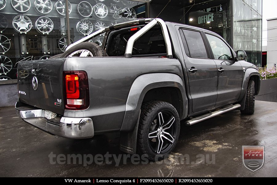 20x8.5 20x9.5 Lenso Conquista 4 CQ4 on VW AMAROK