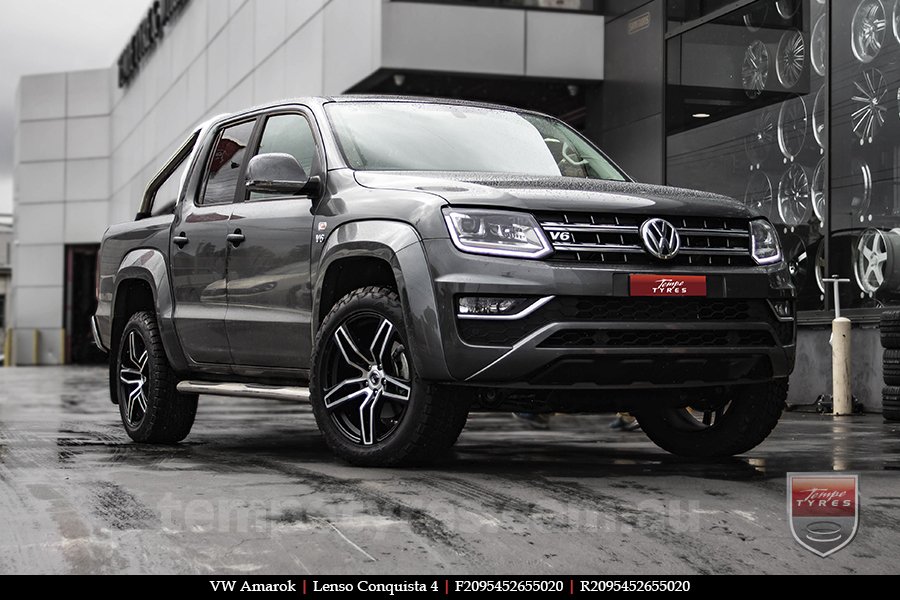 20x8.5 20x9.5 Lenso Conquista 4 CQ4 on VW AMAROK