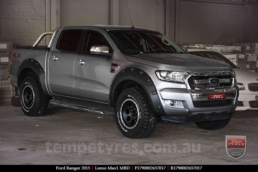 17x9.0 Lenso Max1 MBD on FORD RANGER