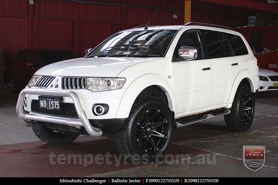 20x9.0 Ballistic Jester on MITSUBISHI CHALLENGER