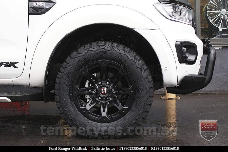 18x9.0 Ballistic Jester on FORD RANGER WILDTRAK