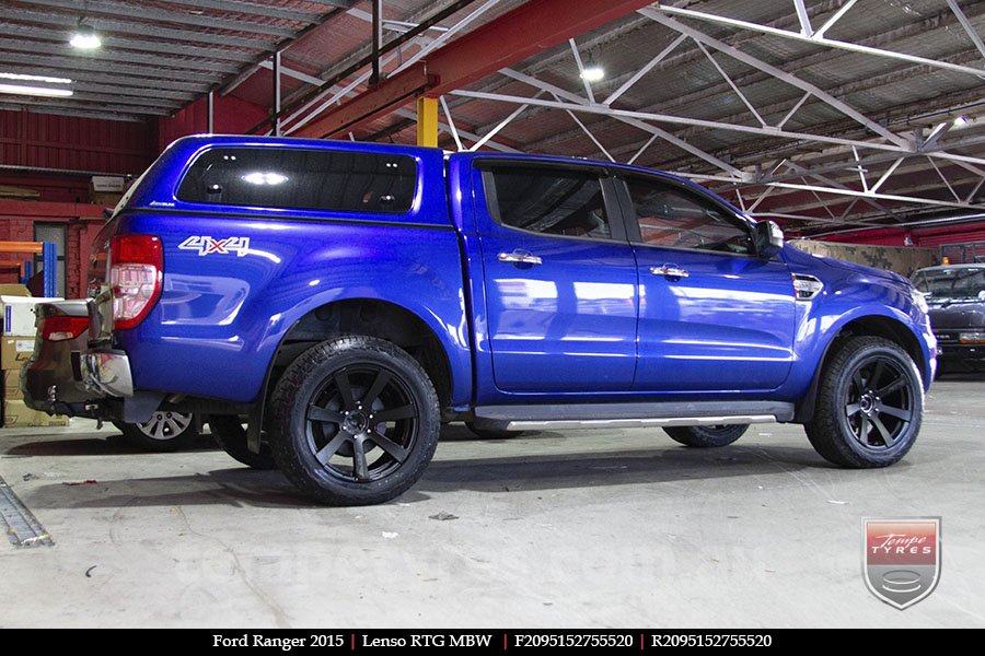 20x9.5 Lenso RTG MBW on FORD RANGER