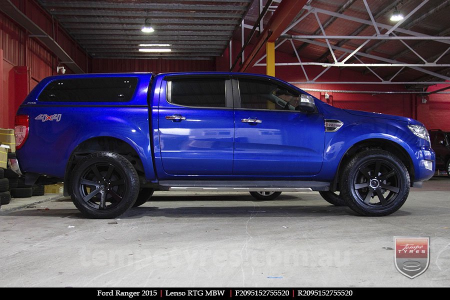 20x9.5 Lenso RTG MBW on FORD RANGER