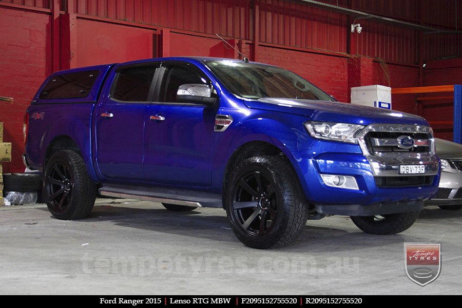 20x9.5 Lenso RTG MBW on FORD RANGER