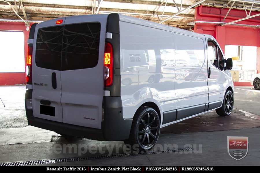 18x8.0 Incubus Zenith - FB on RENAULT TRAFIC