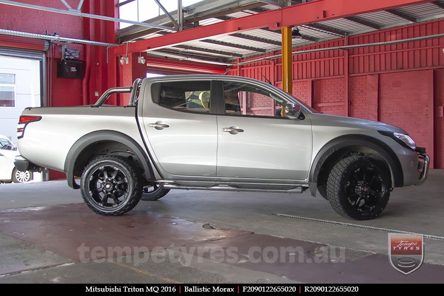 20x9.0 Ballistic Morax on MITSUBISHI TRITON