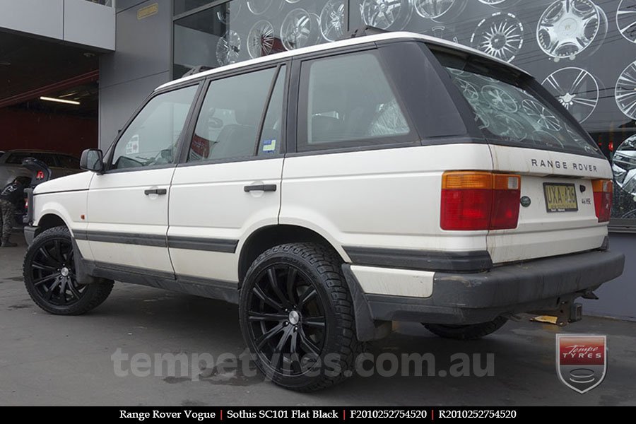 20x8.5 20x10 Sothis SC101 FB on RANGE ROVER VOGUE