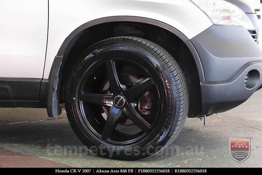 18x8.0 Akuza Axis 848 FB on HONDA CRV