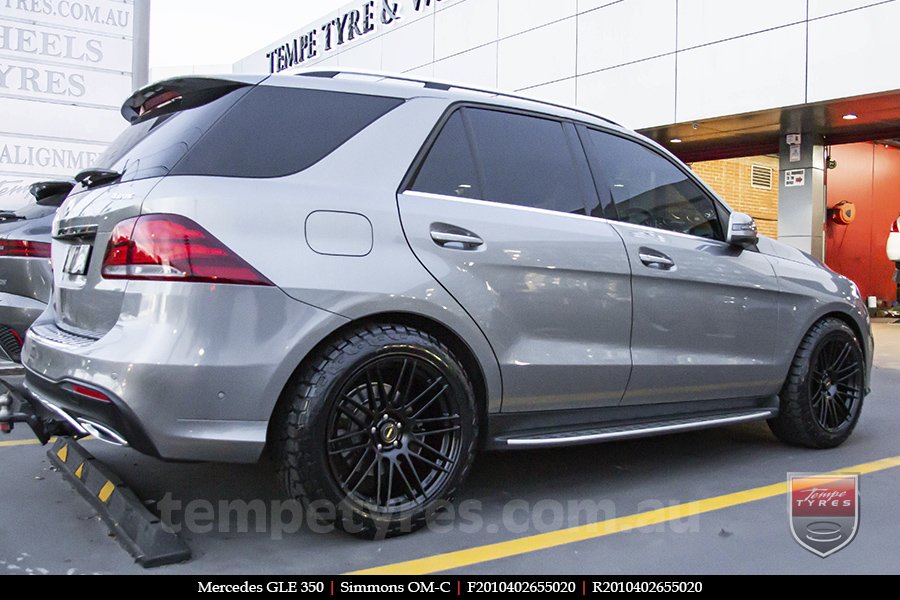 20x8.5 20x10 Simmons OM-C FB on MERCEDES GLE