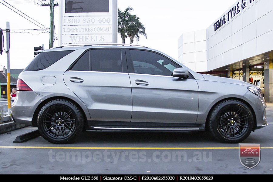 20x8.5 20x10 Simmons OM-C FB on MERCEDES GLE