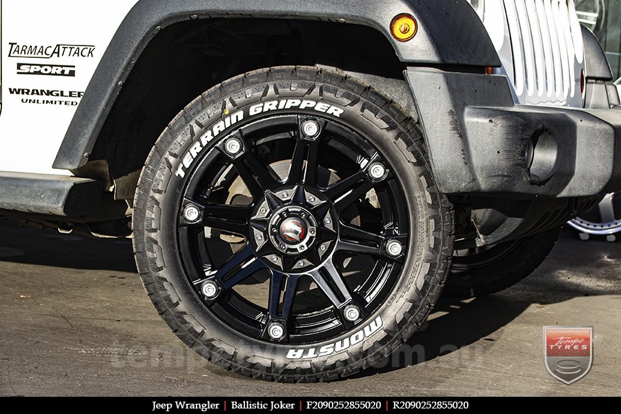 20x9.0 Ballistic Joker FB on JEEP WRANGLER