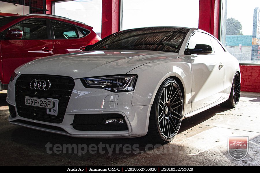 20x8.5 20x10 Simmons OM-C FB on AUDI A5