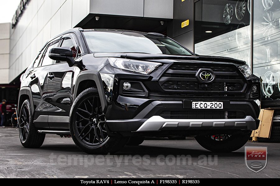 19x8.5 19x9.5 Lenso Conquista A CQA MK  on TOYOTA RAV4