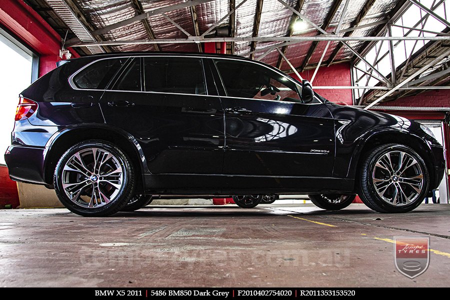 20x10 20x11 5486 BM850 Dark Grey on BMW X5