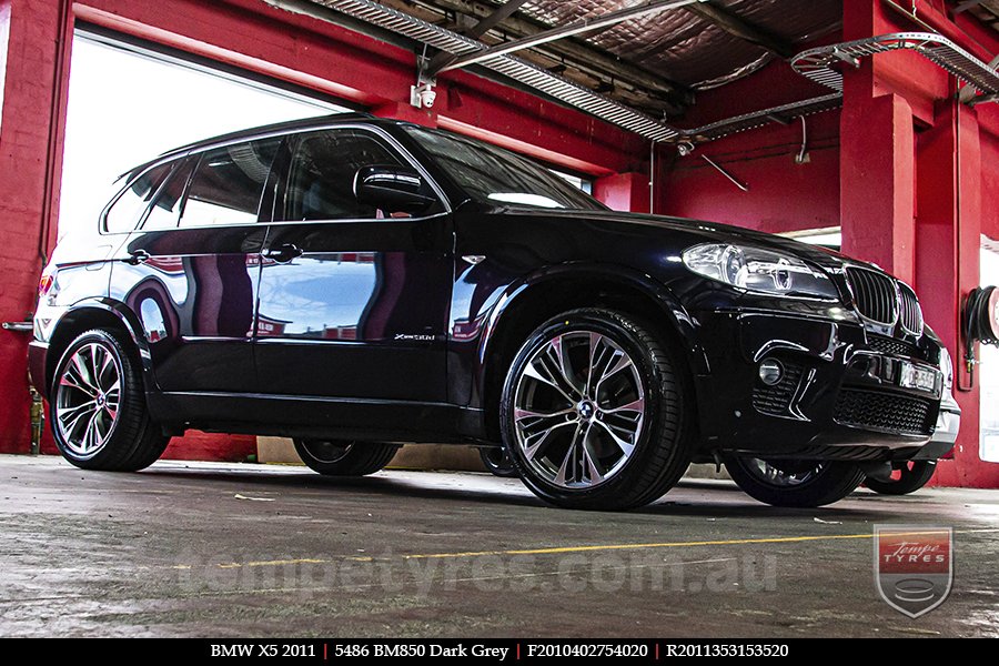 20x10 20x11 5486 BM850 Dark Grey on BMW X5