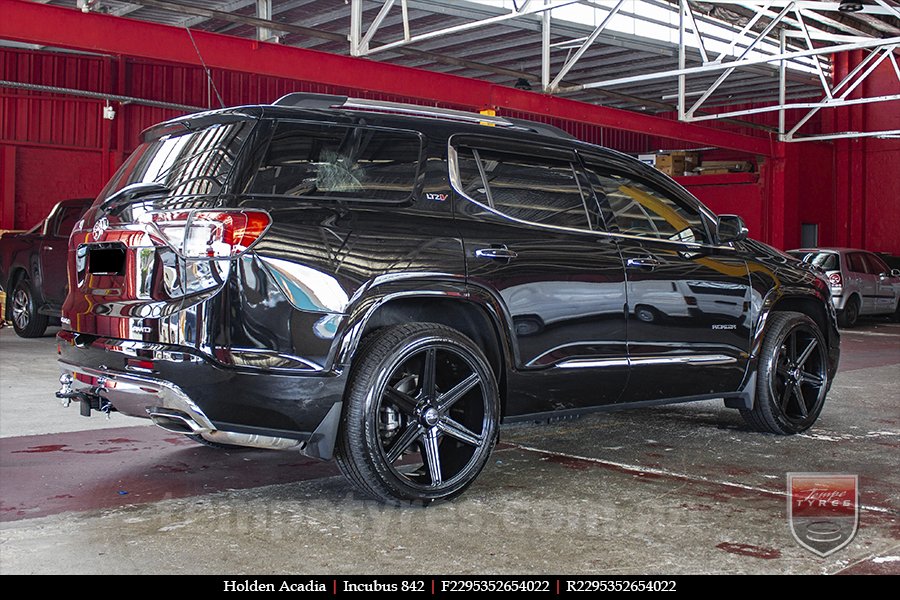 22x9.5 Incubus 842 GB on HOLDEN ACADIA