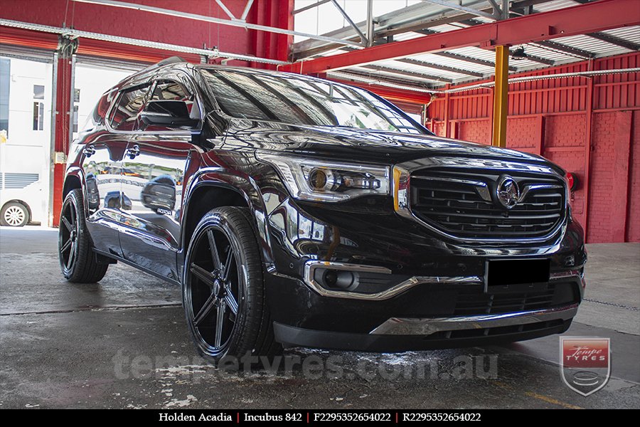 22x9.5 Incubus 842 GB on HOLDEN ACADIA