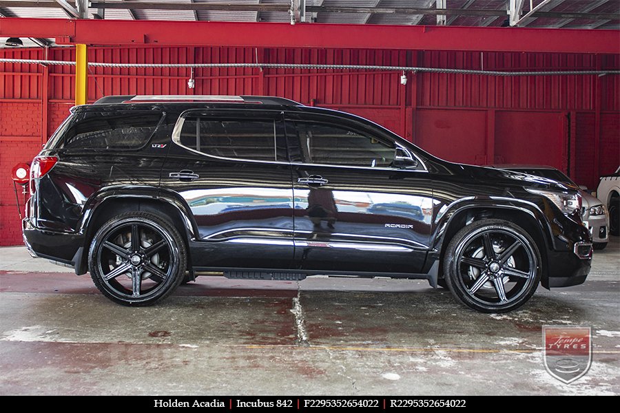 22x9.5 Incubus 842 GB on HOLDEN ACADIA