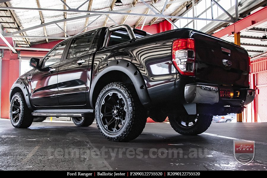 20x9.0 Ballistic Jester on FORD RANGER