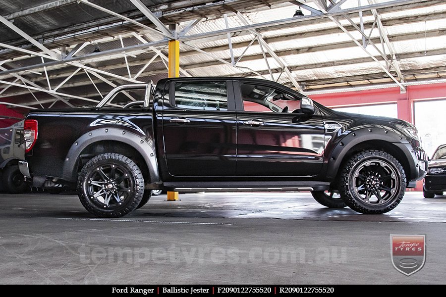 20x9.0 Ballistic Jester on FORD RANGER