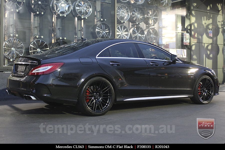 20x8.5 20x10 Simmons OM-C FB on MERCEDES CLS-Class