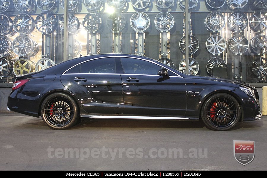 20x8.5 20x10 Simmons OM-C FB on MERCEDES CLS-Class