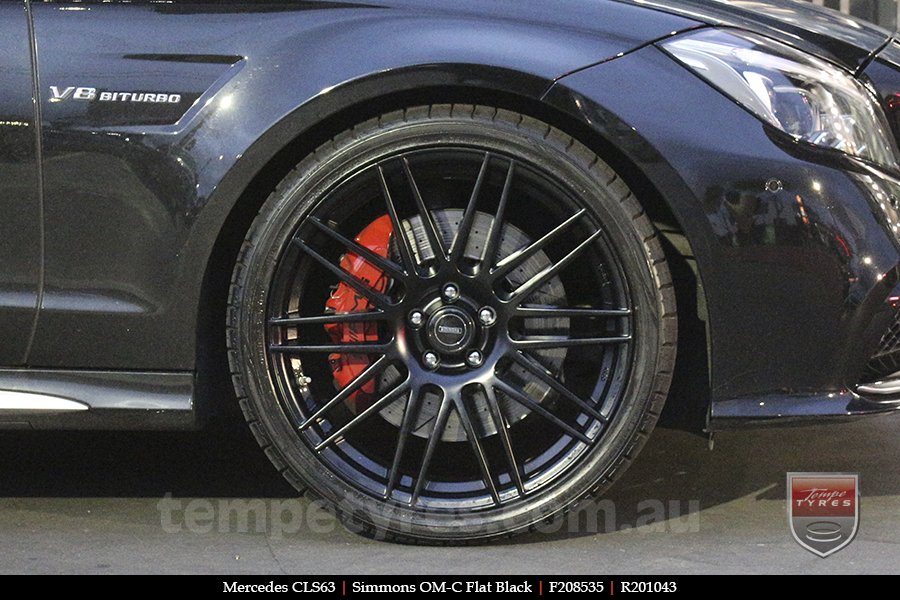 20x8.5 20x10 Simmons OM-C FB on MERCEDES CLS-Class