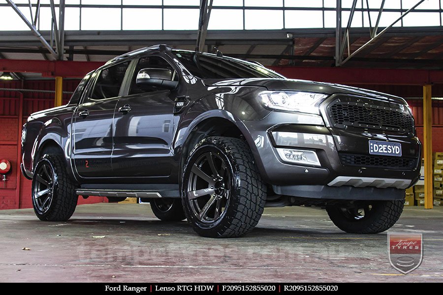 20x9.5 Lenso RTG HDW on FORD RANGER