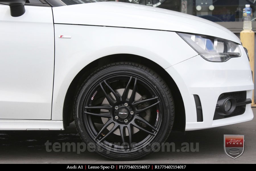 17x7.5 Lenso Spec D MB on AUDI A1