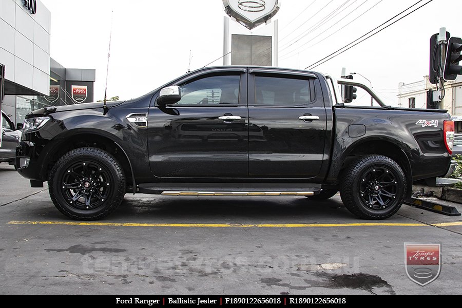 18x9.0 Ballistic Jester on FORD RANGER