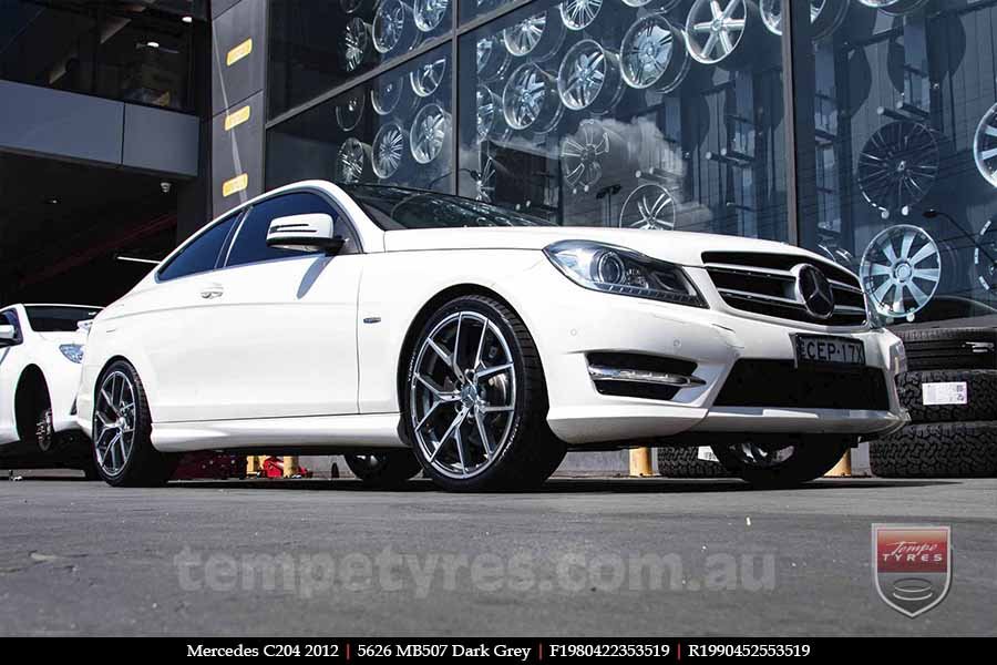 19x8.0 19x9.0 5626 MB507 Dark Grey on MERCEDES C-Class