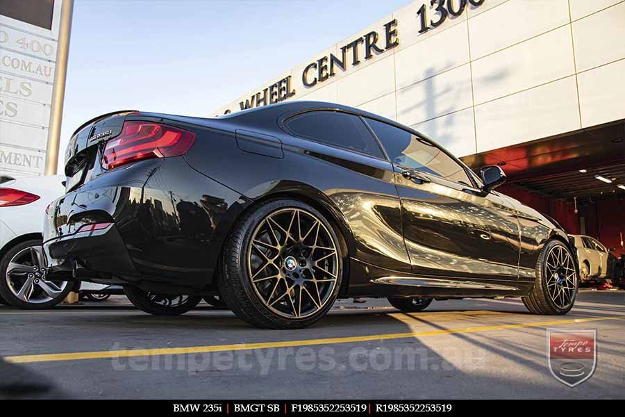 19x8.5 19x9.5 BMGT SB on BMW 2 SERIES