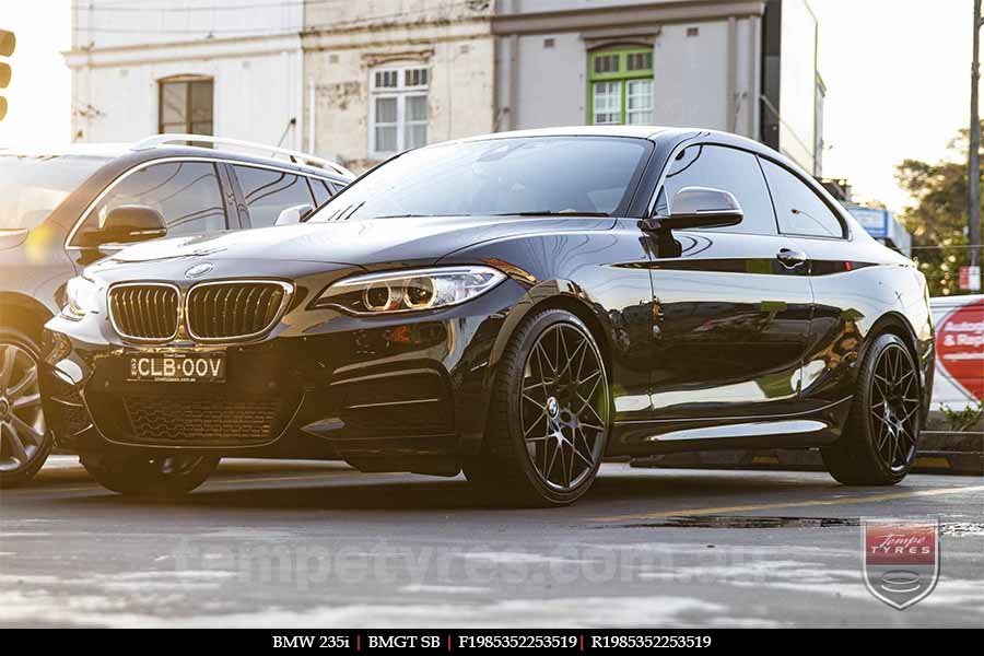 19x8.5 19x9.5 BMGT SB on BMW 2 SERIES