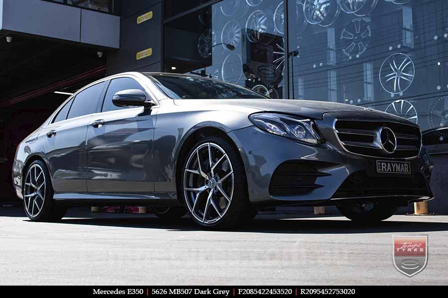 20x8.5 20x9.5 5626 MB507 Dark Grey on MERCEDES E-Class