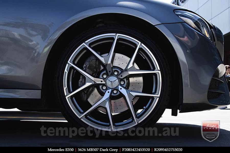 20x8.5 20x9.5 5626 MB507 Dark Grey on MERCEDES E-Class