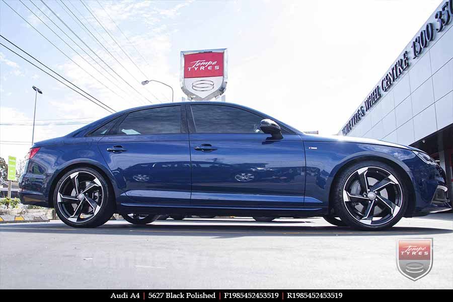 19x8.5 5627 Black Polished on AUDI A4