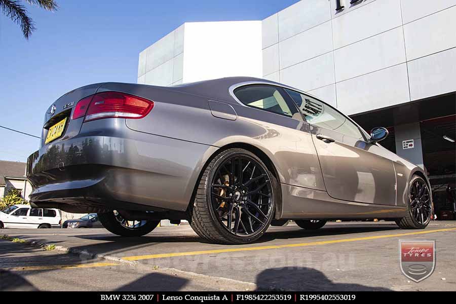 19x8.5 19x9.5 Lenso Conquista A CQA MK  on BMW 3 SERIES