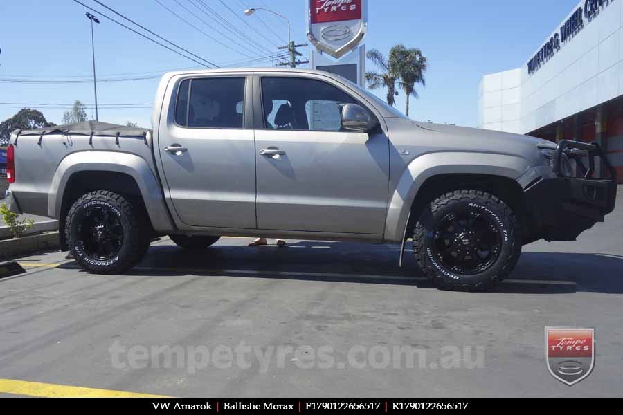 17x9.0 Ballistic Morax on VW AMAROK