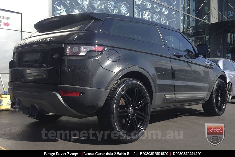 20x8.0 Lenso Conquista 2 SB CQ2 on RANGE ROVER EVOQUE