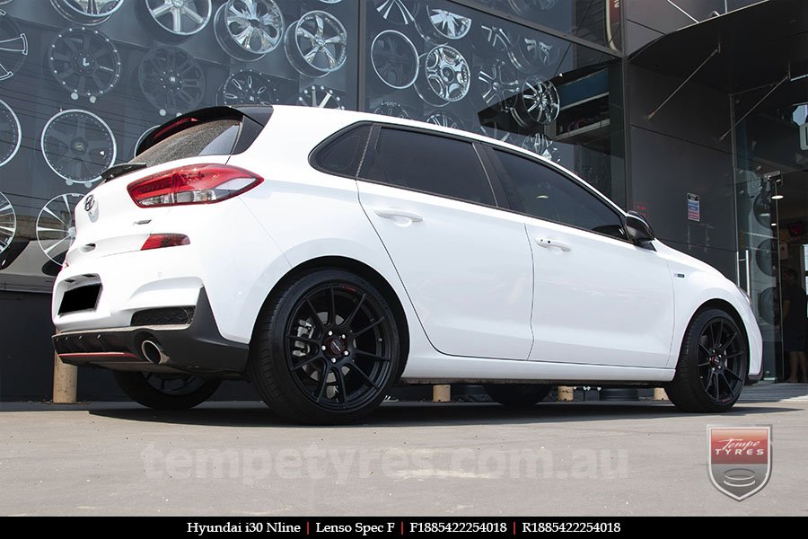 18x8.5 Lenso Spec F MB on HYUNDAI i30