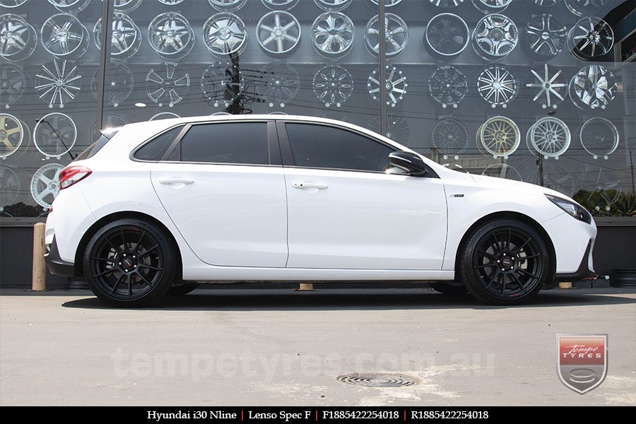 18x8.5 Lenso Spec F MB on HYUNDAI i30