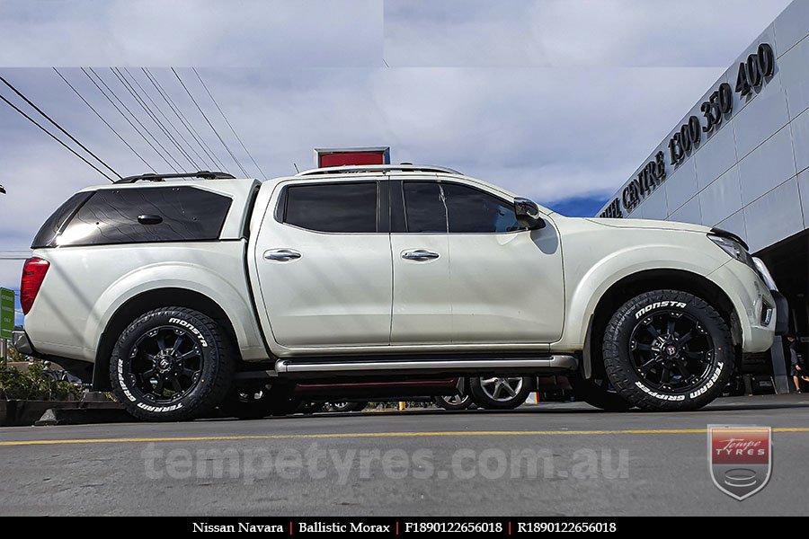 18x9.0 Ballistic Morax on NISSAN NAVARA