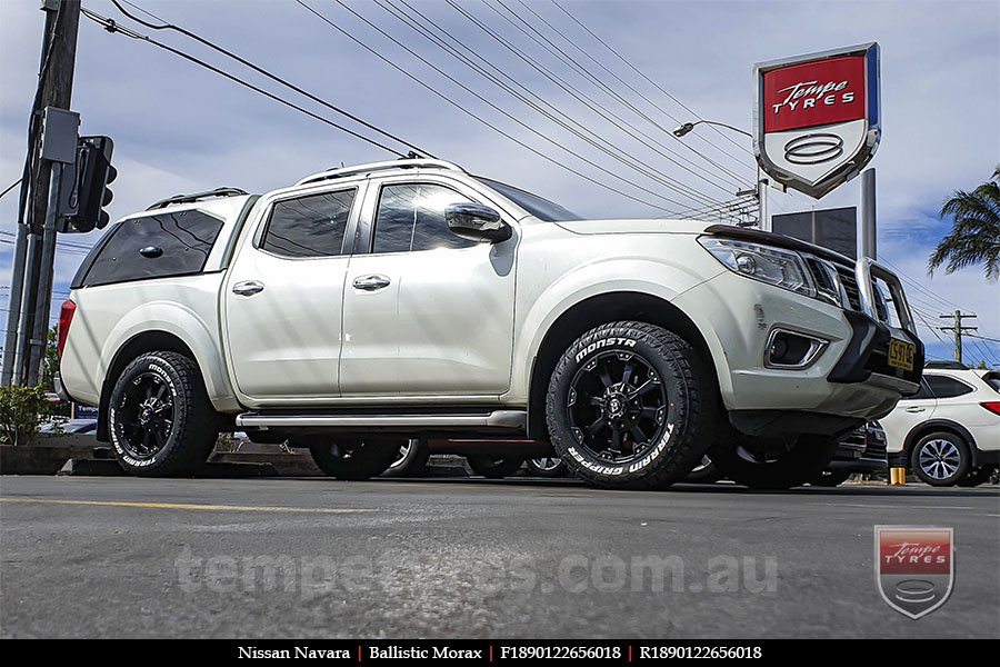 18x9.0 Ballistic Morax on NISSAN NAVARA